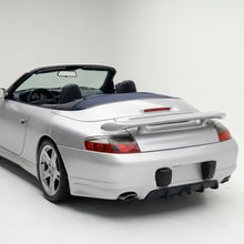 Load image into Gallery viewer, BetterBodies Motorsport Porsche 996.1 Carrera rear bumper diffuser in racing style for 1999-2001 model, designed for performance upgrade.
