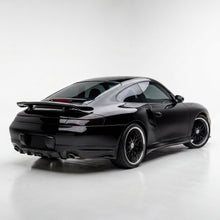 Load image into Gallery viewer, BetterBodies Motorsport Porsche 996.1 Carrera rear bumper diffuser in racing style upgrade for 1999–2001 models, remove license plate