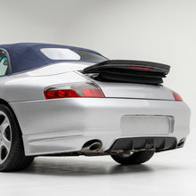 Load image into Gallery viewer, BetterBodies Motorsport Porsche 996.1 Carrera rear bumper diffuser in racing style, designed for 1999–2001 Porsche 996.1 Carrera.