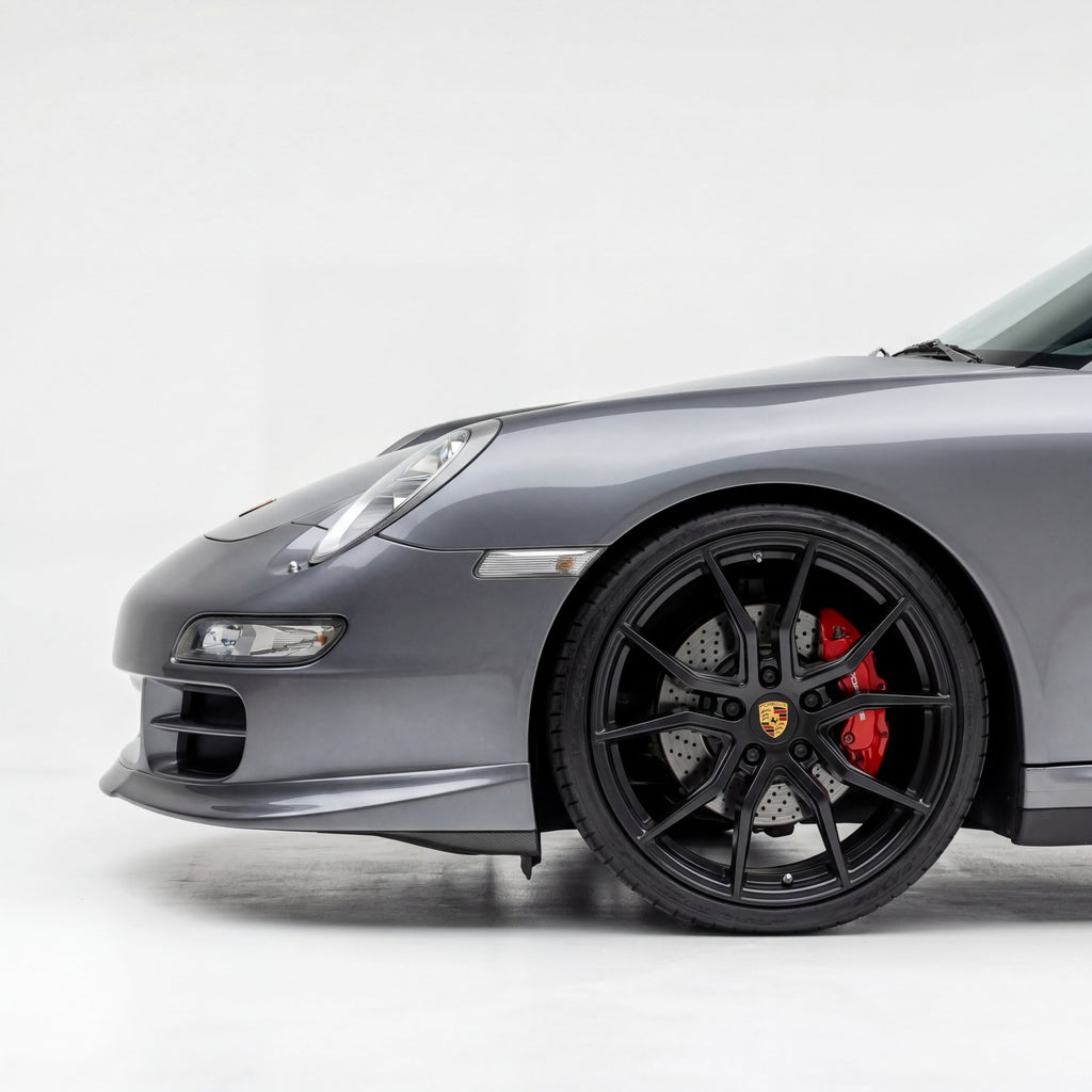 BetterBodies Motorsport Porsche 997 Carrera GT3TEK Aero I front lip spoiler for narrow body 2005-2008 Porsche 997 bumper, racing style upgrade.