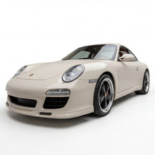 Load image into Gallery viewer, Polyurethane GT3-style front lip spoiler for Porsche 997.2, 2009–2012, by BetterBodies Motorsport, showcasing the sleek aerodynamic design