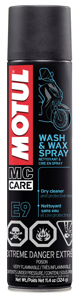 Motul 103258 - 11.4oz Cleaners WASH & WAX - Body & Paint Cleaner