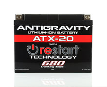 Load image into Gallery viewer, Antigravity Batteries AG-ATX20-RS - Antigravity YTX20 Lithium Battery w/Re-Start