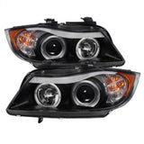 SPYDER 5009005 - Spyder BMW E90 3-Series 06-08 Projector LED Halo Amber Reflctr Rplc Bulb Blk PRO-YD-BMWE9005-AM-BK