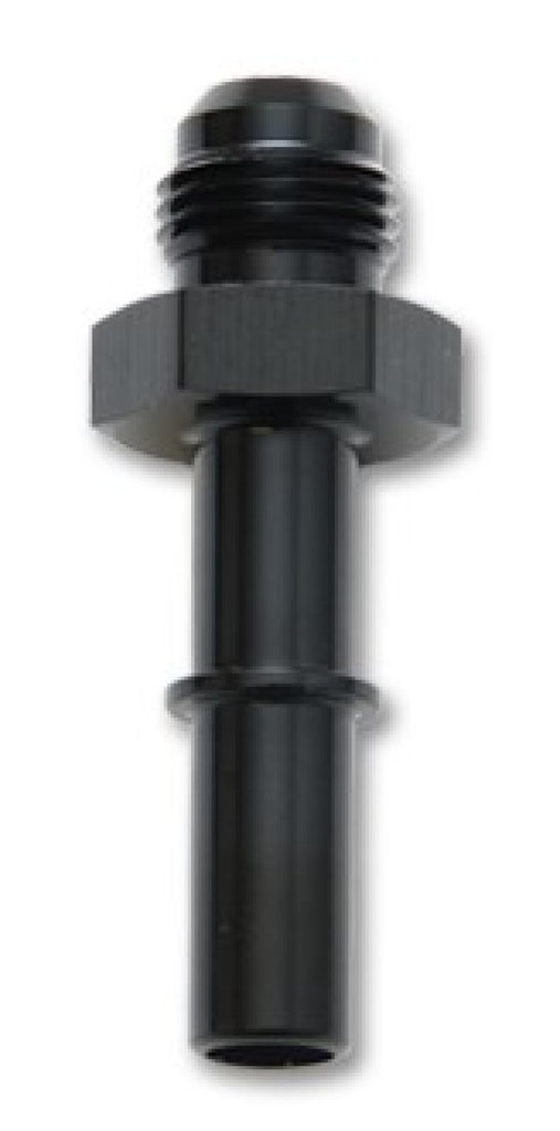 Vibrant 16883 - -8AN to 5/16in Quick Connect Push On EFI Adapter Fitting - Black