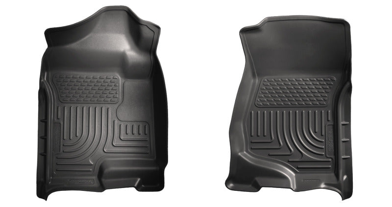 Husky Liners FITS: 18201 - 07-14 Cadillac Escalade ESV/EXT Weatherbeater Black Front Floor Liners