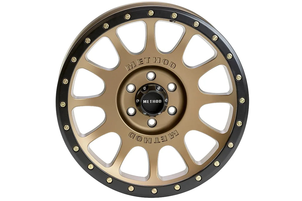 Method Wheels MR30578516900 - Method MR305 NV 17x8.5 0mm Offset 6x135 94mm CB Method Bronze/Black Street Loc Wheel
