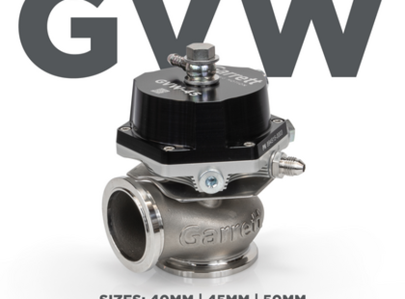 Garrett 908827-0003 - GVW-40 40mm Wastegate Kit - Black