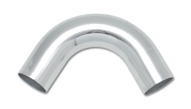 Vibrant 2828 - 3.5in O.D. Universal Aluminum Tubing (120 degree Bend) - Polished