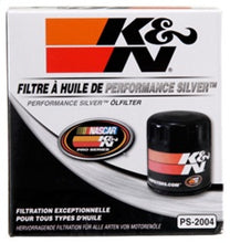 Load image into Gallery viewer, K&amp;N Oil Filter for Fiat/Porsche/Triump/Alfa Romeo/MG/Dodge/Mercury/Toyota 3.656in OD x 4in H