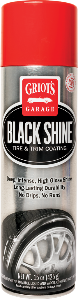 Griots Garage 10938 - Black Shine Tire and Trim Coating - 15oz