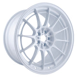 Enkei 3658956540WP - NT03+M 18x9.5 5x114.3 40mm Offset 72.6mm Bore Vanquish White Wheel (MOQ of 40)