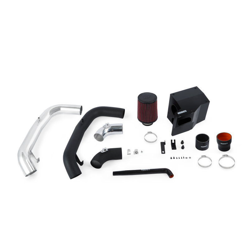 Mishimoto MMAI-FOST-13WBK - 13-16 Ford Focus ST 2.0L Performance Air Intake Kit - Wrinkle Black