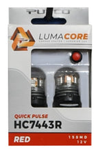 Load image into Gallery viewer, Putco HC7443R - LumaCore 7443 Red - Pair (x3 Strobe w/ Bright Stop)