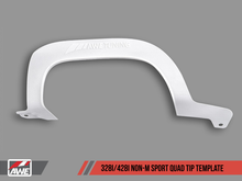 Load image into Gallery viewer, AWE Tuning 6510-11016 - BMW F3X 328i/428i Non-M Sport Quad Tip Marking Template