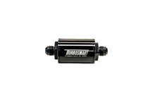 Load image into Gallery viewer, Turbosmart TS-0402-1131 - FPR Billet Inline Fuel Filter 1.75in OD 3.825in Length AN-8 Male Inlet - Black