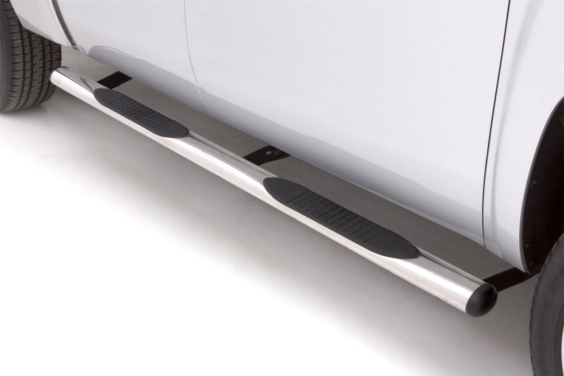 LUND 23584781 -Lund 10-17 Dodge Ram 2500 Crew Cab 4in. Oval Straight SS Nerf Bars - Polished