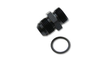 Load image into Gallery viewer, Vibrant 16830 - -8AN Flare to AN Straight Cut Thread (9/16-18) with O-Ring Adapter Fitting