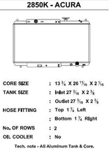 Load image into Gallery viewer, CSF 2850K - 92-00 Honda Civic w/K-Swap V3 Radiator