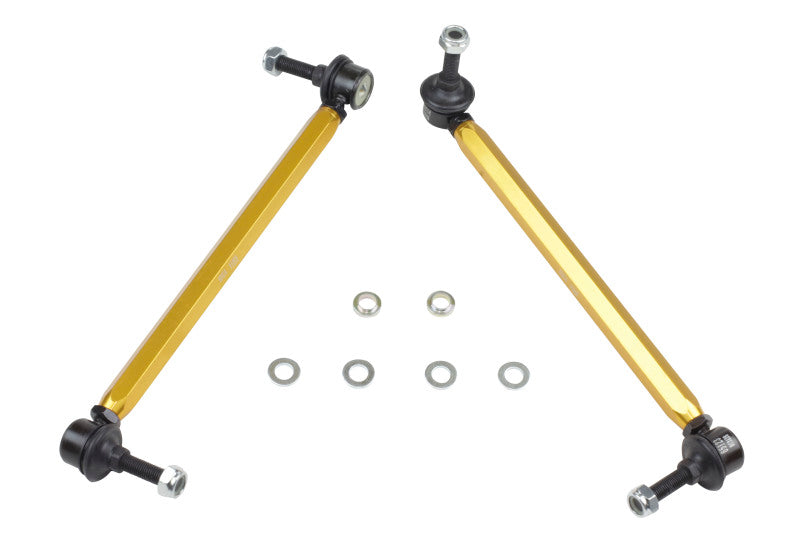 Whiteline KLC154 - 05+ BMW 1 Series/3/05-10/11 3 Series Front Swaybar - Link Assembly H/Duty Adj Steel Bal