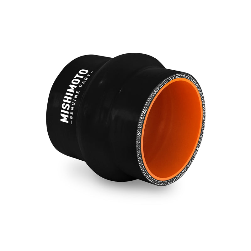 Mishimoto MMCP-2.75HPBK - 2.75in. Hump Hose Silicone Coupler - Black