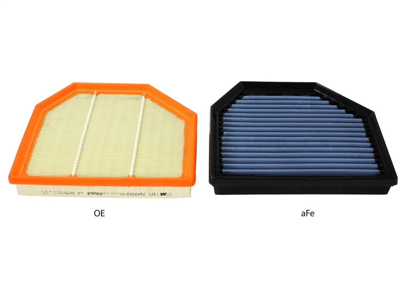 aFe 30-10238 - MagnumFLOW OEM Replacement Air Filter PRO 5R 2015 BMW M3/M4 (F80/F82) 3.0L S55 (tt) Qty. 2