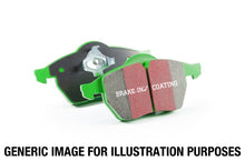 Load image into Gallery viewer, EBC 06-13 Audi A3 2.0 Turbo (Girling rear caliper) Greenstuff Rear Brake Pads