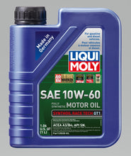 Load image into Gallery viewer, LIQUI MOLY 2068 - 1L Synthoil Race Tech GT1 Motor Oil 10W60
