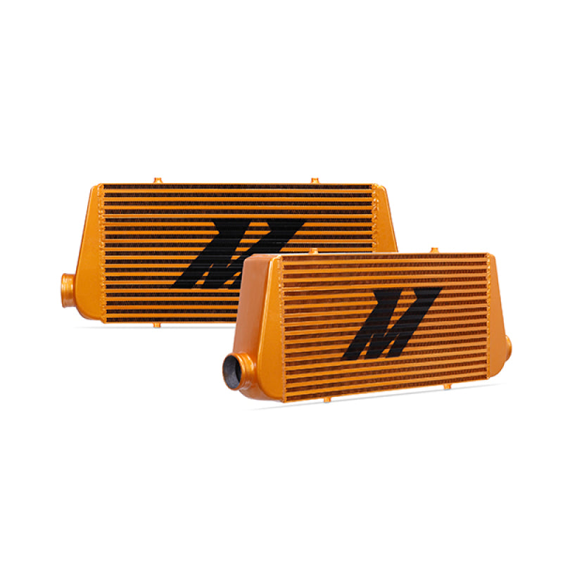 Mishimoto MMINT-URG - Universal Gold R Line Intercooler Overall Size: 31x12x4 Core Size: 24x12x4 Inlet / Outlet