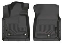 Load image into Gallery viewer, Husky Liners FITS: 18561 - 12-13 Toyota Tundra Weatherbeater Black Front Floor Liners