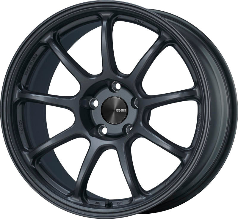 Enkei 539-880-6540GM - T6R 18x8 40mm Offset 5x114.3 Bolt Pattern 72.6 Bore Gloss Gunmetal Wheel