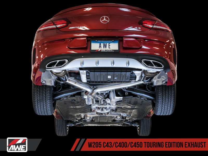 AWE Tuning 3015-31012 - Mercedes-Benz W205 C450 AMG / C400 Touring Edition Exhaust