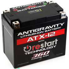 Load image into Gallery viewer, Antigravity Batteries AG-ATX12-HD-RS - Antigravity YTX12 High Power Lithium Battery w/Re-Start