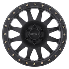 Load image into Gallery viewer, Method MR304 Double Standard 20x10 -18mm Offset 6x5.5 108mm CB Matte Black Wheel