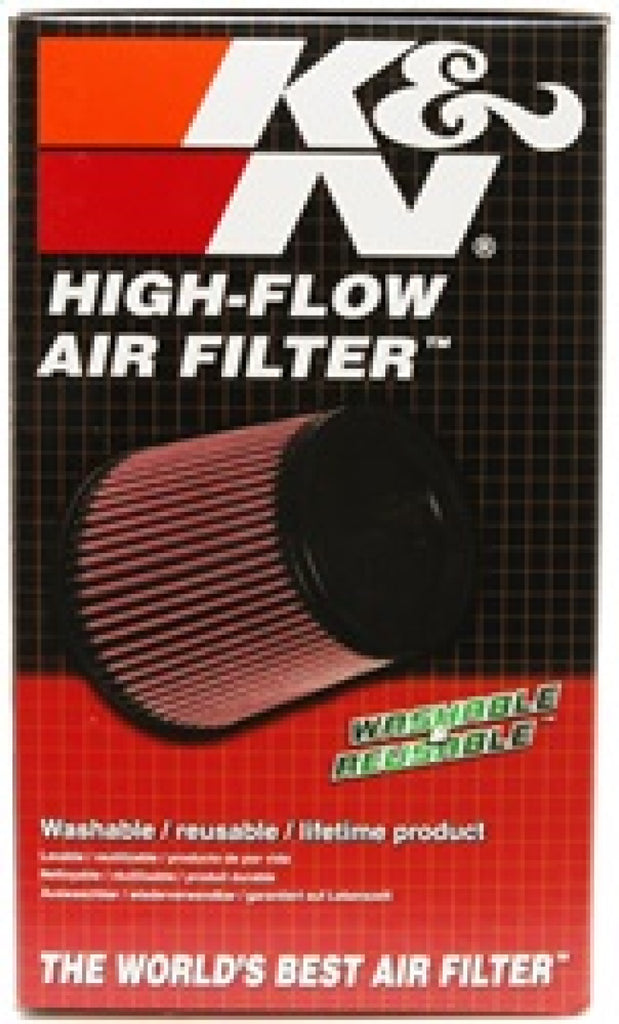 K&N Round Tapered Universal Air Filter 3 inch Flange 6 inch Base 5 inch Top 6 inch Height