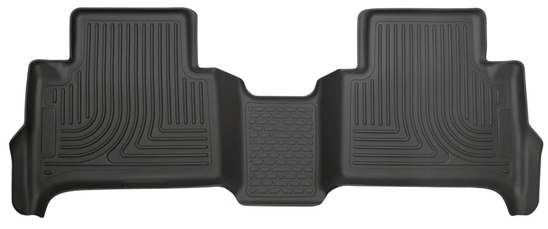 Husky Liners FITS: 19111 - 15 Chevrolet Colorado Crew Cab WeatherBeater Black 2nd Seat Floor Liners