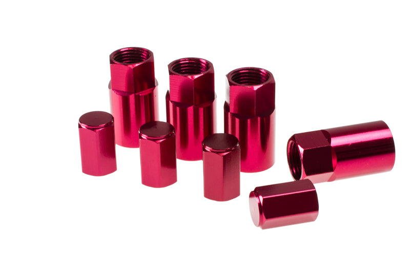 Wheel Mate 45930R - Aluminum TPMS Valve Stem Cover - Red Anodize