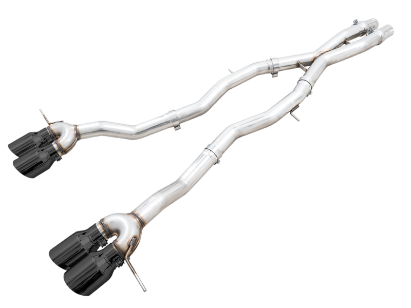 AWE Tuning 3020-42482 -AWE Track Edition Catback Exhaust for BMW G8X M3/M4 - Diamond Black Tips