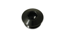 Load image into Gallery viewer, Vibrant Aluminum 34AN ORB Low Profile Port Plug - Anodized Black