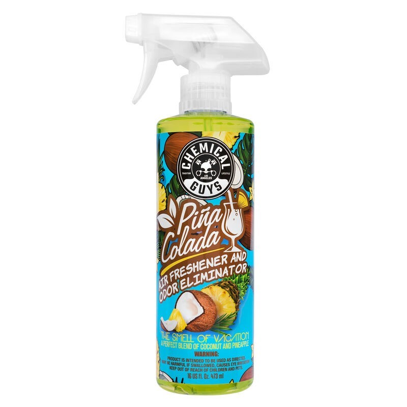 Chemical Guys AIR22916 - Pina Colada Air Freshener & Odor Eliminator - 16oz