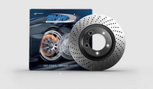 Load image into Gallery viewer, SHW Performance PRL31524 -SHW 17-21 Porsche 911 Carrera 3.0L w/o Ceramic Brakes Left Rear Cross-Drilled MB Brake Rotor