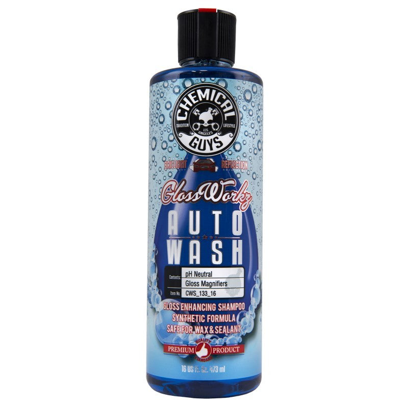 Chemical Guys CWS_133_16 - Glossworkz Gloss Booster & Paintwork Cleanser Shampoo - 16oz