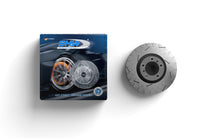 Load image into Gallery viewer, SHW 13-16 Porsche Panamera GTS 4.8L w/o Ceramics Left Rear Slotted Monobloc Brake Rotor (298615601B)