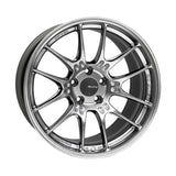 Enkei 534-895-6515HS - GTC02 18x9.5 5x114.3 15mm Offset 75mm Bore Hyper Silver Wheel