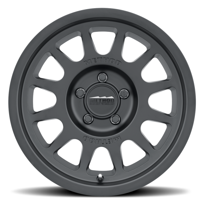 Method Wheels MR70378550500 - Method MR703 17x8.5 0mm Offset 5x5 71.5mm CB Matte Black Wheel