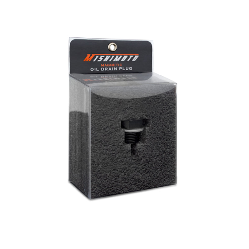 Mishimoto MMODP-12125B - Magnetic Oil Drain Plug M12 x 1.25 Black