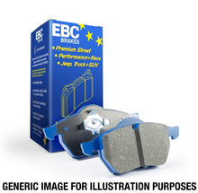 Load image into Gallery viewer, EBC 2016+ Porsche 911 (991/2 w/Cast Iron Rotors) 3.0TT Carrera Bluestuff Front Brake Pads