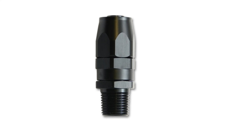 Vibrant 26001 - -6AN Male NPT Straight Hose End Fitting - 1/4in NPT
