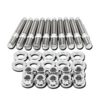 Load image into Gallery viewer, BLOX Racing BXFL-00307-7 - SUS303 Stainless Steel Exhaust Manifold Stud Kit M8 x 1.25mm 45mm in Length - 7-piece