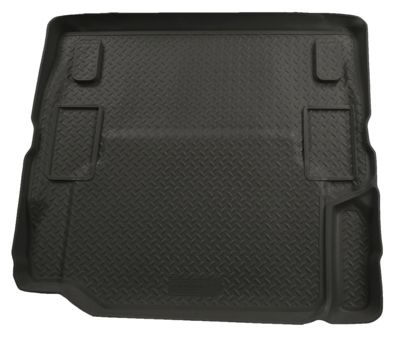 Husky Liners FITS: 20521 - 07-10 Jeep Wrangler Classic Style Black Rear Cargo Liner